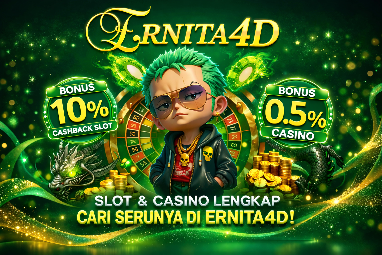 BONUS CASHBACK X-TRA KHUSUS SLOT GAMES 10%