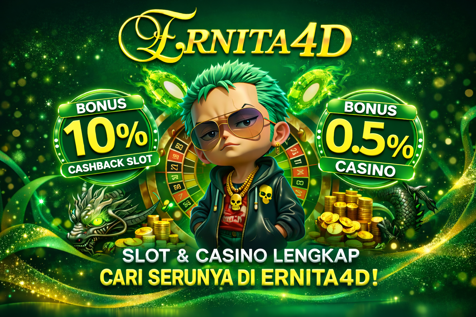 BONUS CASHBACK X-TRA KHUSUS SLOT GAMES 10%